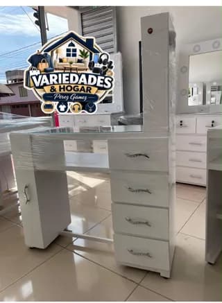 mesa de uñas doble esmaltero 2