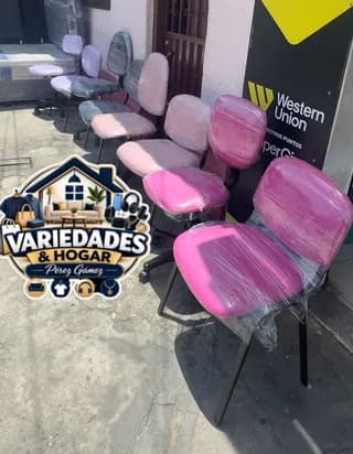 set de sillas de manicure 5