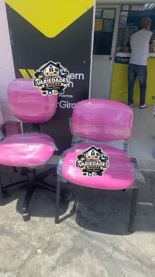 set de sillas de manicure 3