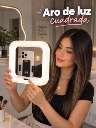cuadro de luz para grabar contenido 1