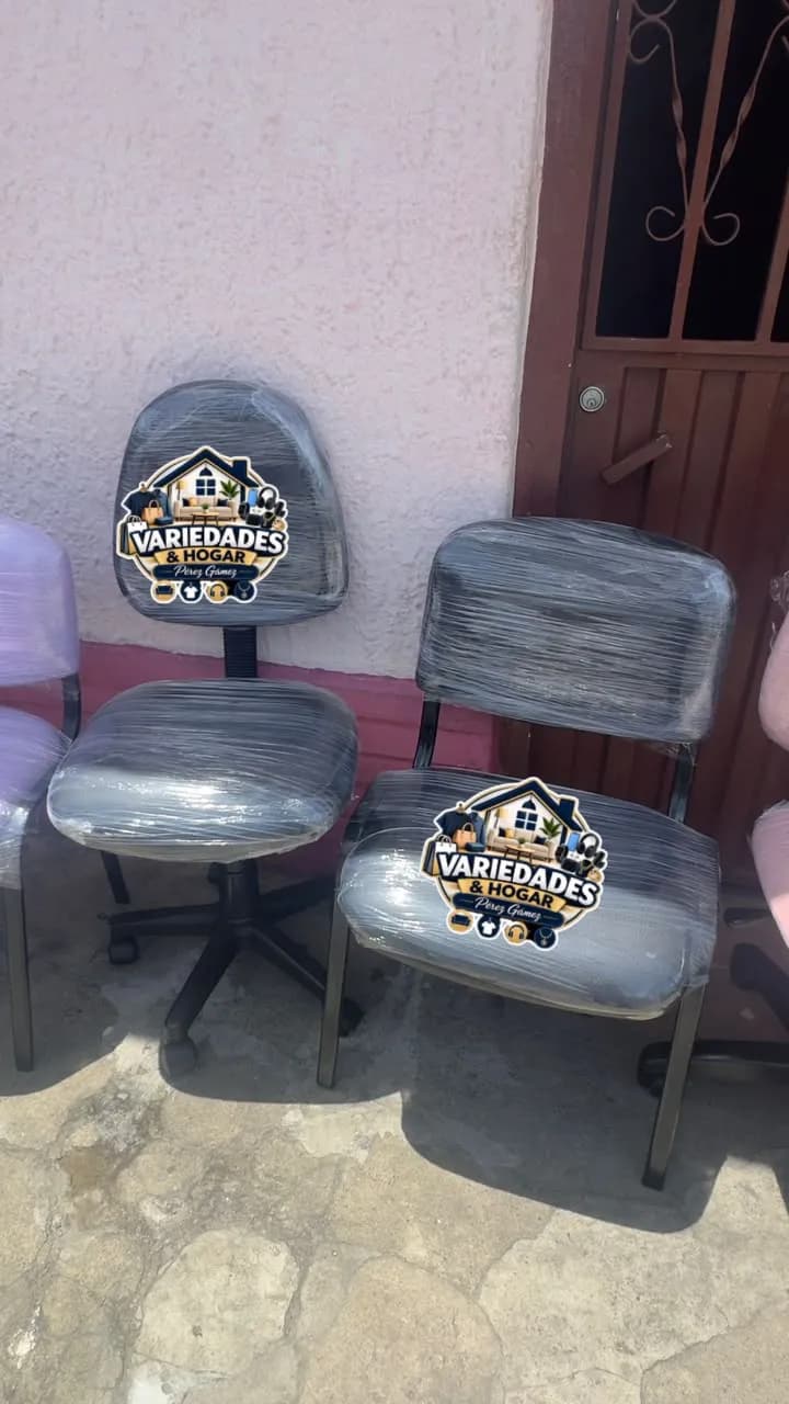 set de sillas de manicure